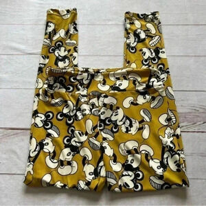 Lularoe Mickey Mouse Disney Mickey Leggings One Size New without Tags
